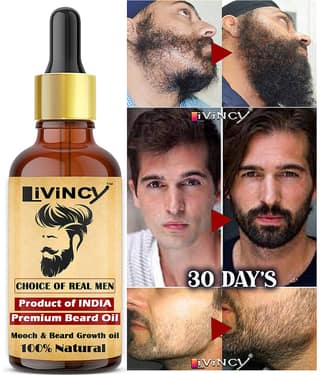 LIVINCY Jojoba Oil Growth And Softness Beard Oil 100 ml