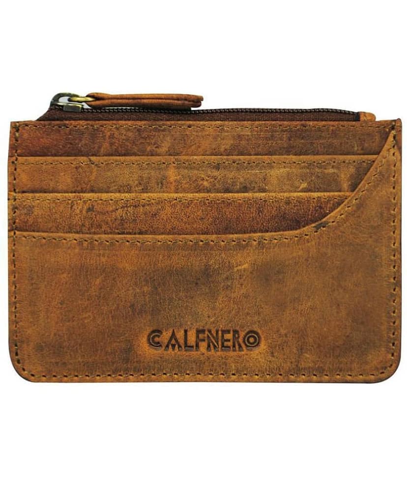 Calfnero Genuine Leather Card Case wallet