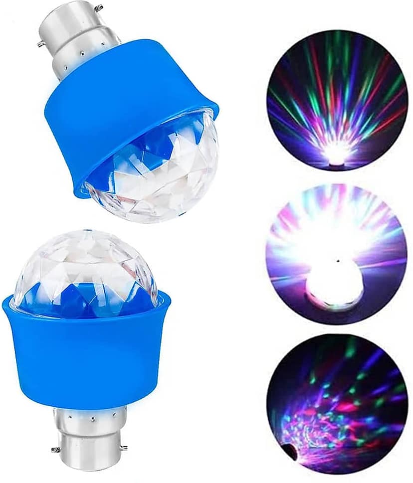 HIRU Multicolor Others Rotating Light ( Pack of 2 )