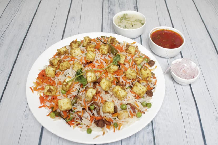 Paneer biryani [6 person]