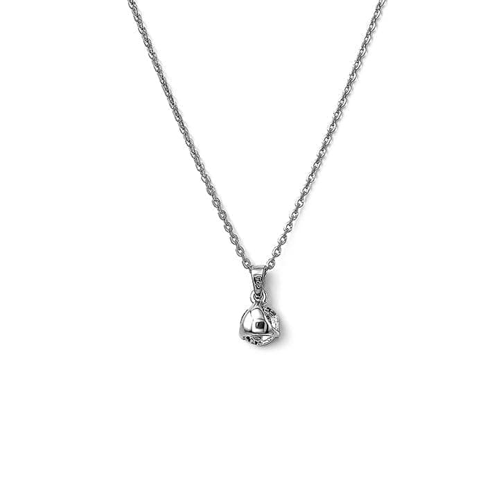 Silver 6 mm Turkish Evil Eye Pendant with Chain view 6