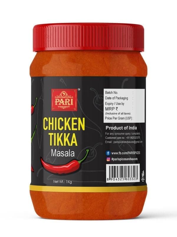 Pari Chicken Tikka Masala | Rich, Spicy & Tangy Tasty | Made with Authentic Spices | No Preservative | No Colour | Indian Spices | (Pack of 1 x 1000g) view 5