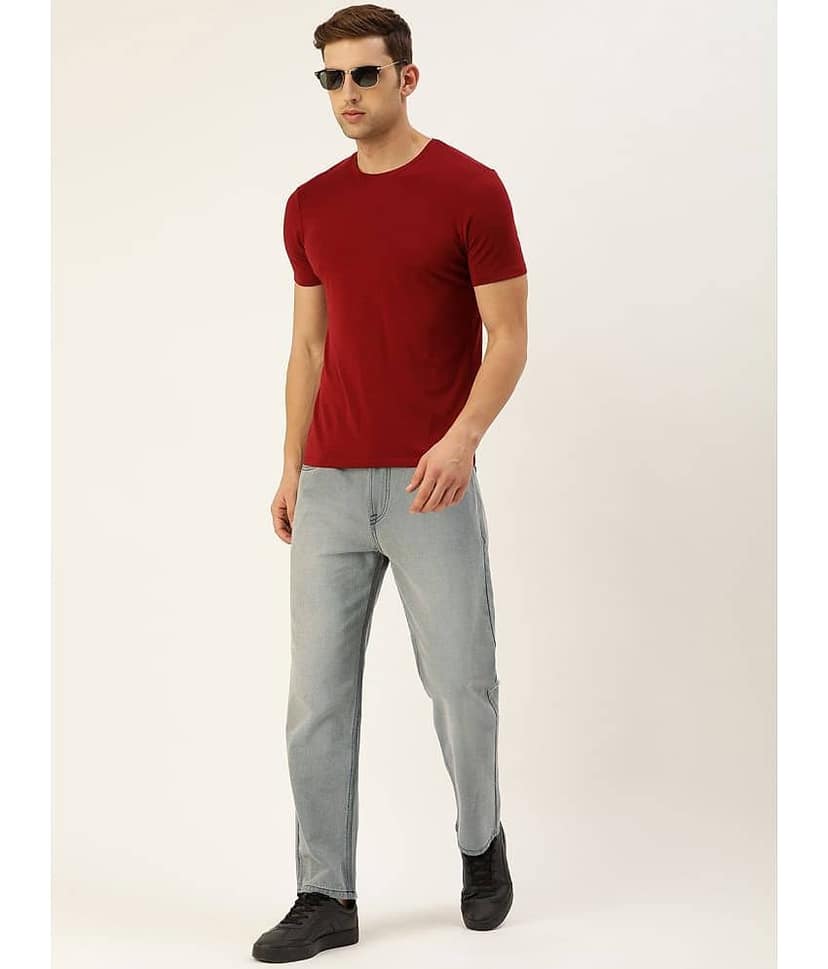 Bene Kleed Regular Fit Basic Men's Jeans - Light Grey ( Pack of 1 ) view 4