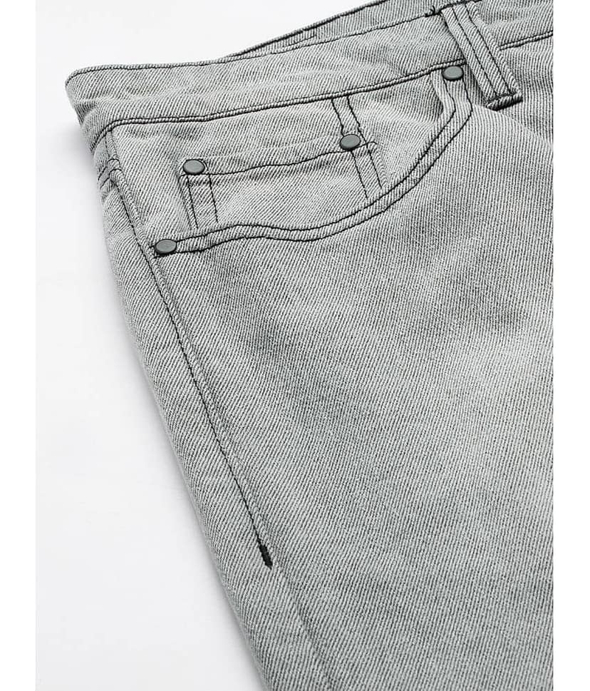 Bene Kleed Regular Fit Basic Men's Jeans - Light Grey ( Pack of 1 ) view 6