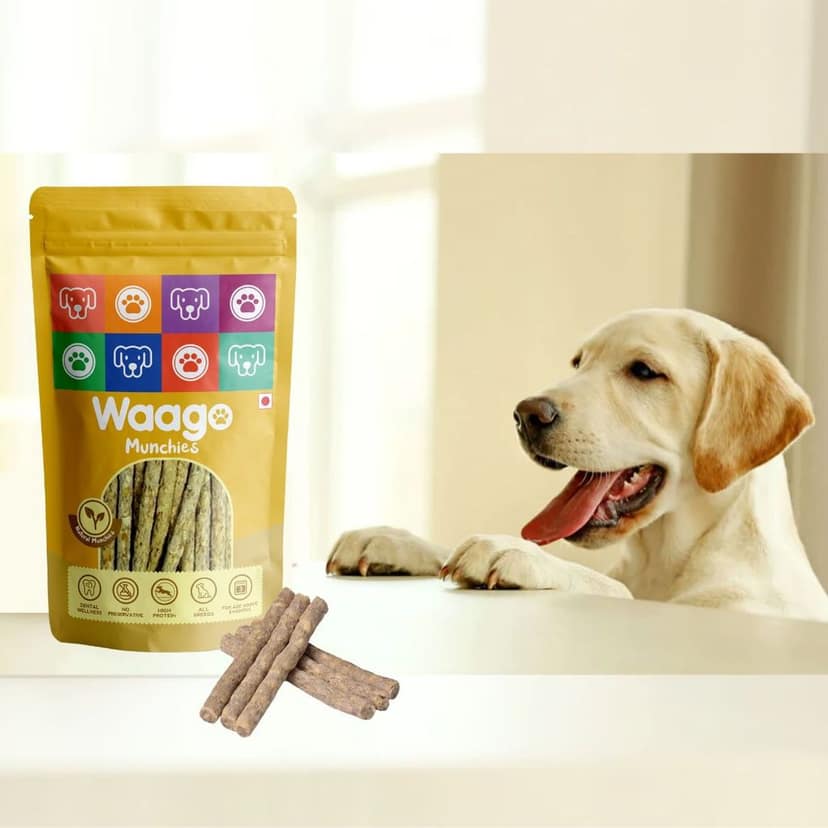 Waago Dog Chew Natural Munchies 300 gm view 2