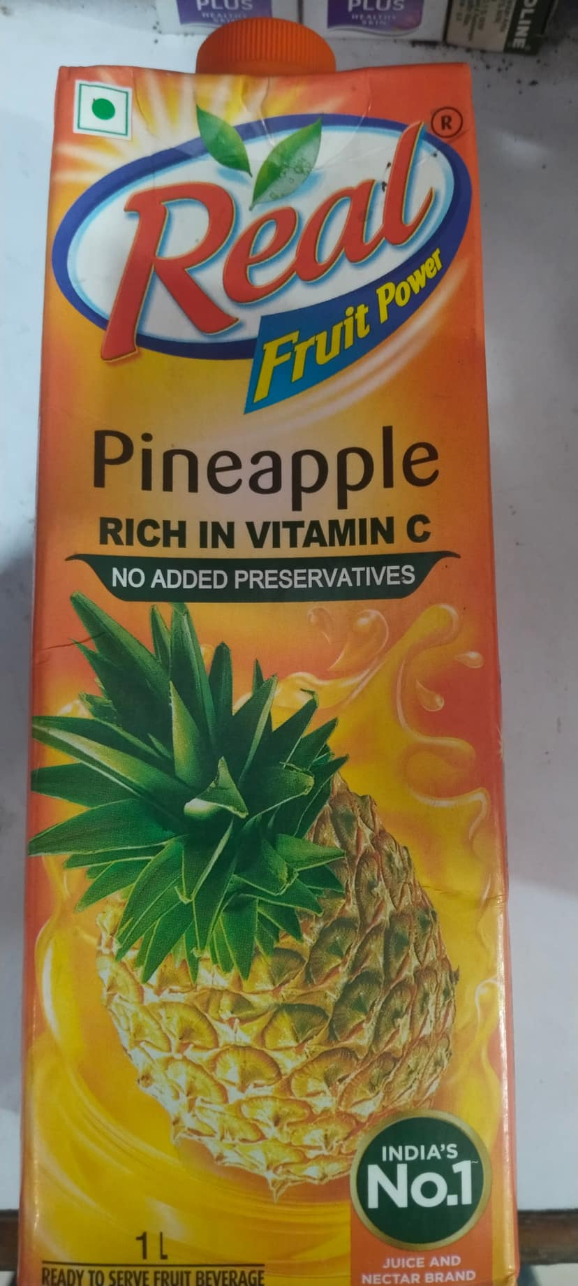 Real fruit juice pineapple