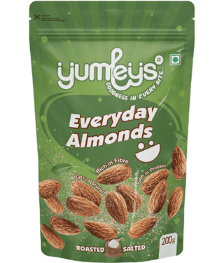 Yumleys Everyday Roasted & Salted Californian Almonds 200g