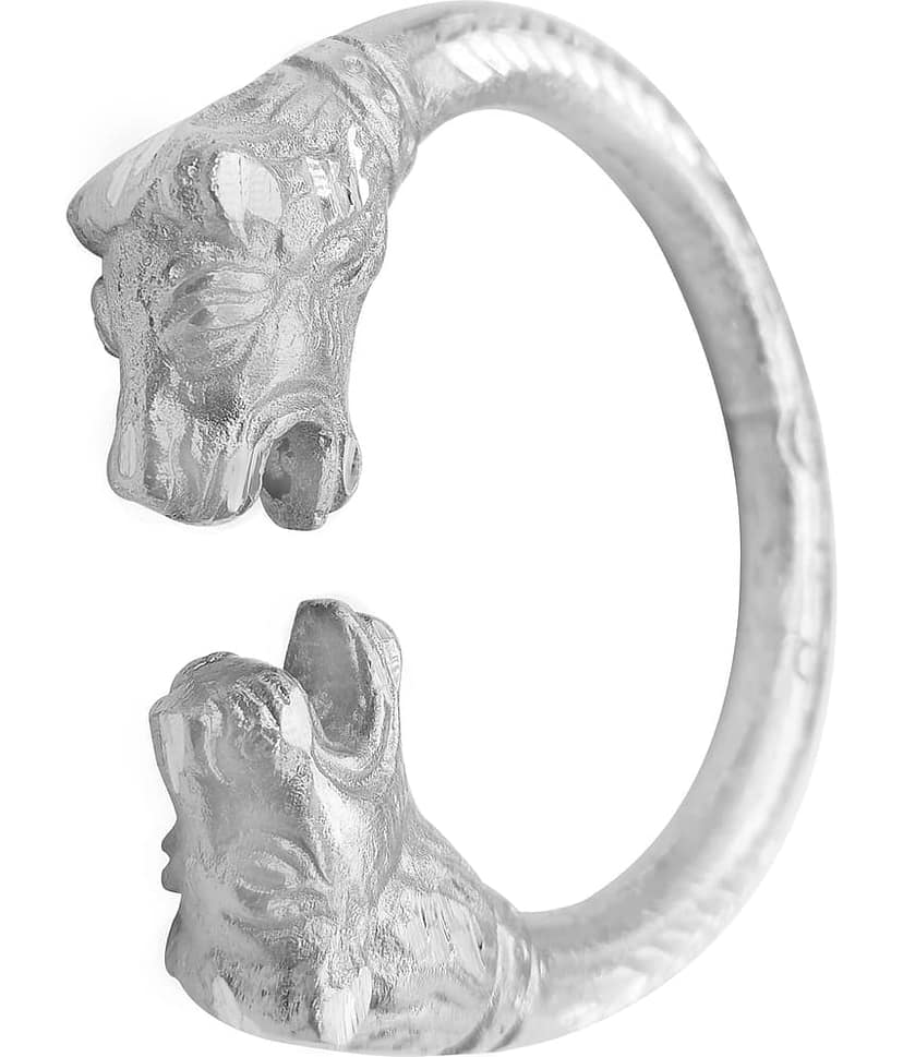 JIPPA Silver Kada ( Pack of 1 )