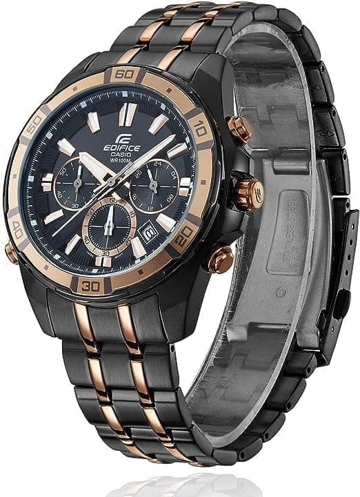 Casio Steal Watch for Men EFR534BKG-1A view 4