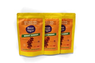 BOOST BADAM – Healthy Roasted Badam Super Saver 3 Combo
