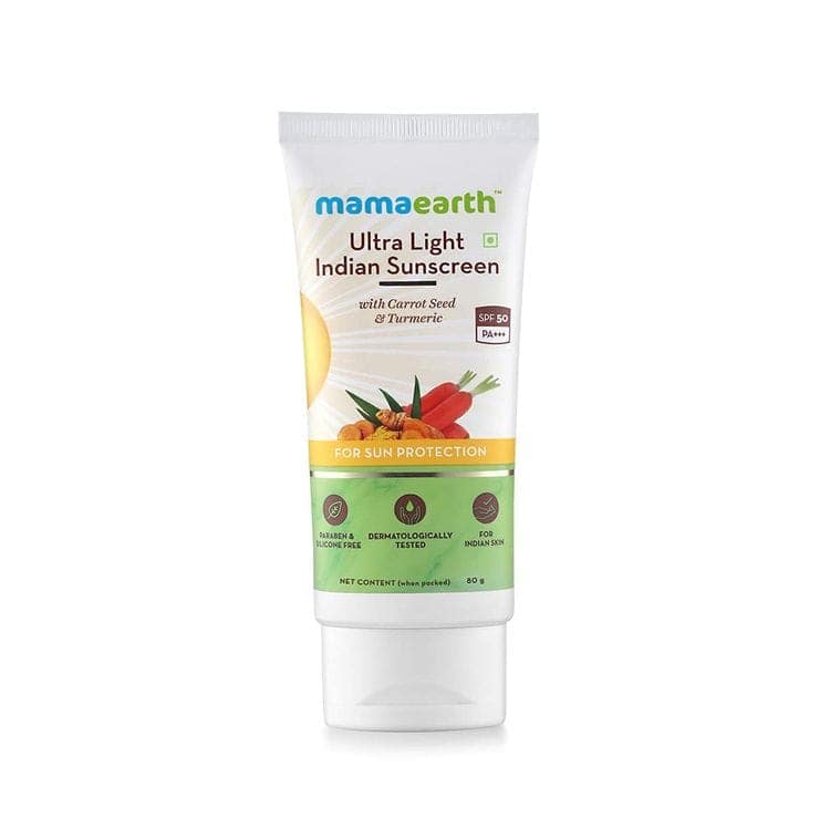 Mamaearth ubtan facewash (100 ml) + Sunscreen (80 gm) + moisturizer (80 gm) + face serum( 30 gm) Pack of 4 view 6