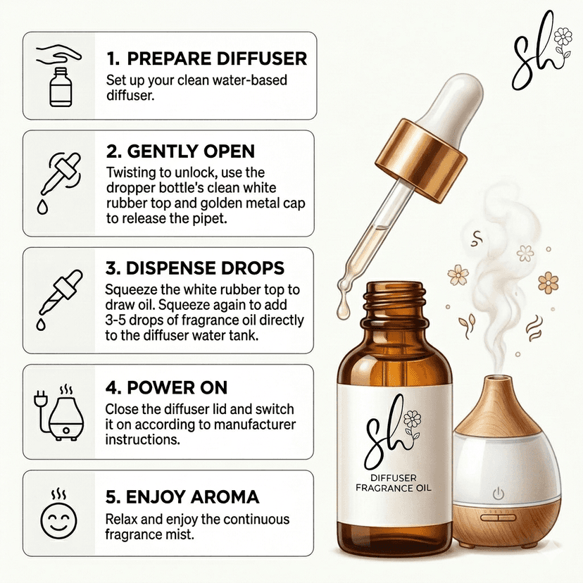 Kesar chandan Cooler & Diffuser Perfume 15ml dropper view 5