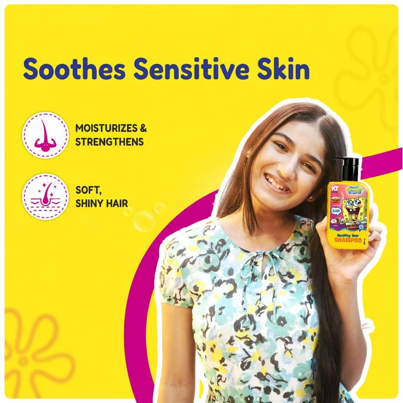 KT Kids Healthy Hair Shampoo for Girls, 8+ Years – 200ml view 3
