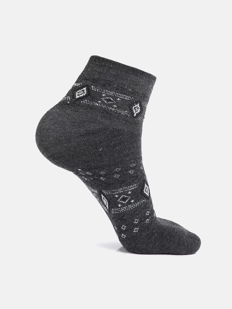 Kolor Fusion Men Above Ankle Length Cotton Socks (Pack of 4) view 3