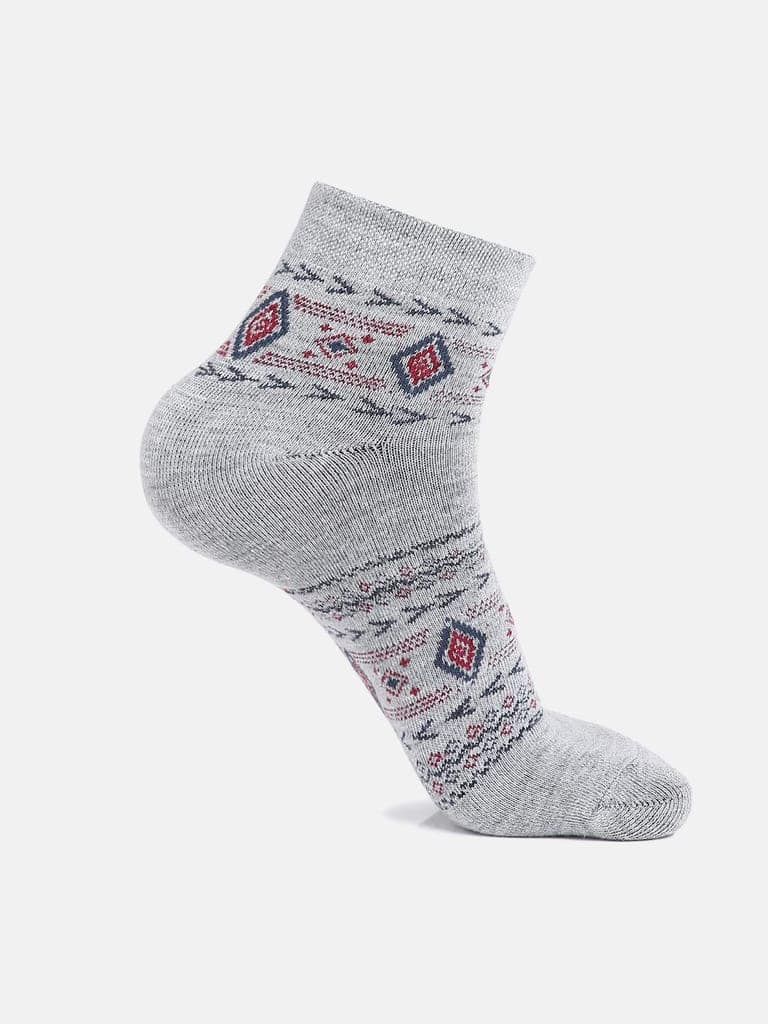 Kolor Fusion Men Above Ankle Length Cotton Socks (Pack of 4) view 5