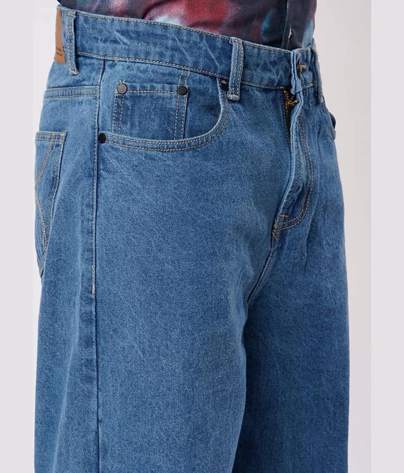 Bene Kleed Solid Men's Jeans - Blue ( Pack of 1 ) view 4
