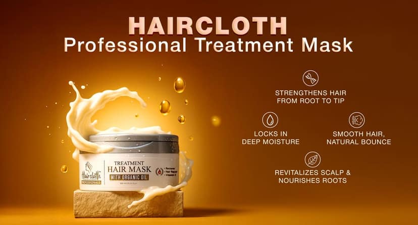 Haircloth Professional Treatment Mask ( 300 ML ) view 4