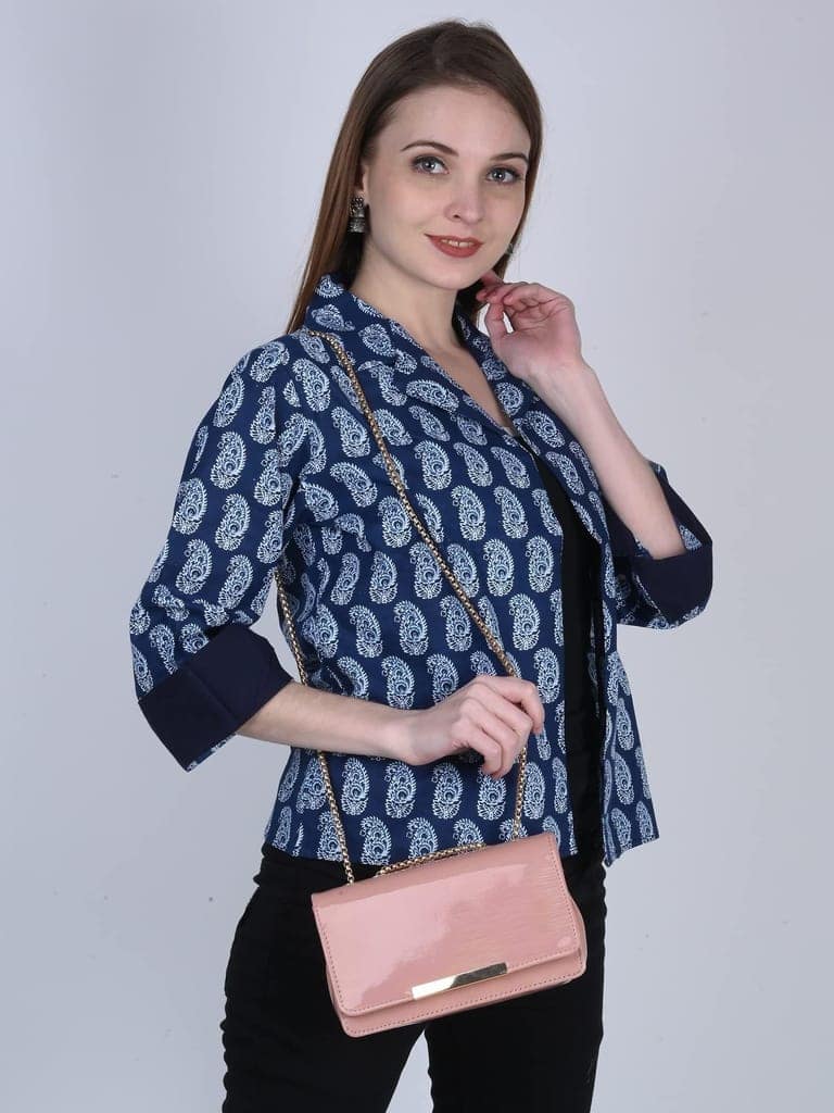 Magnifique Women's Hand/Sling/Side Bag/purse Polyurethane Western (Gold) view 6