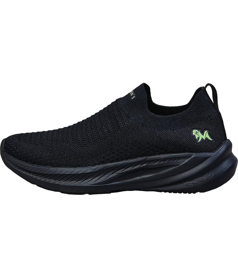 Neemans Black Men's Slip-on Shoes view 2