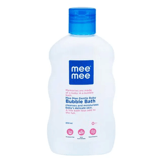 Mee Mee Gentle Baby Bubble Bath White 200 Ml
