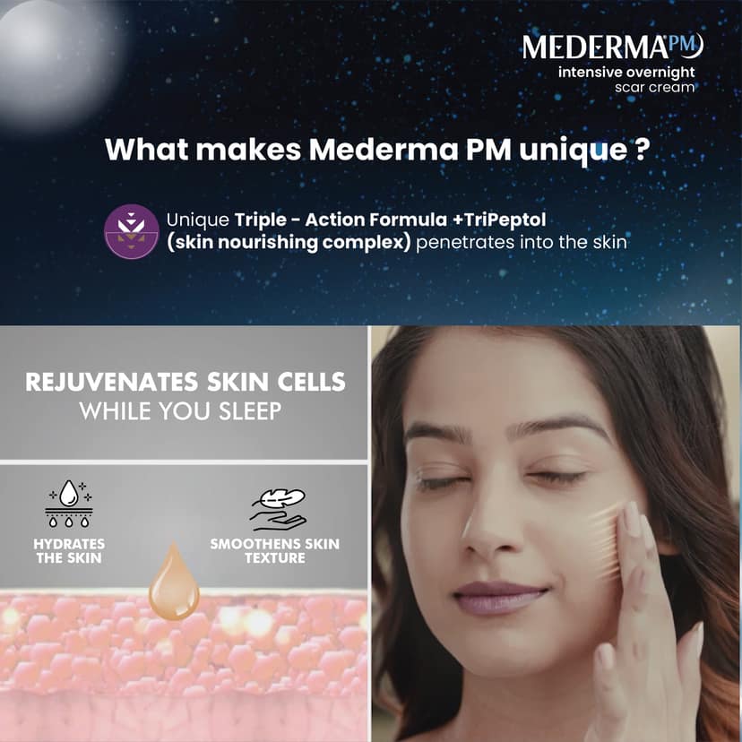 Mederma PM Old & New Acne Scar Removal Cream 30g view 3