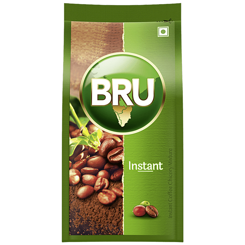 Bru Instant Coffee, 200 G Pouch(Savers Retail) view 2