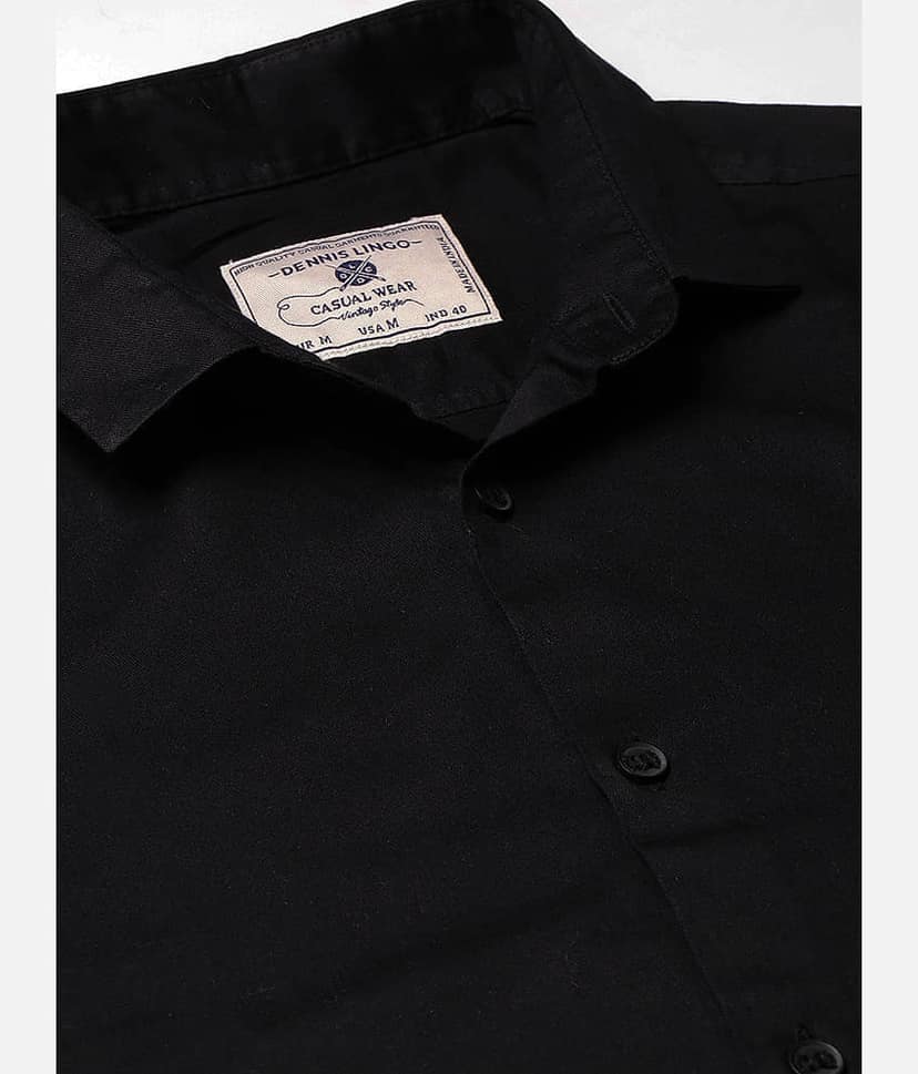 Dennis Lingo - Green 100% Cotton Slim Fit Men's Casual Shirt ( Pack of 1 ) view 2