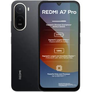 REDMI A7 PRO 4G (Black , 4GB RAM, 64GB Storage)