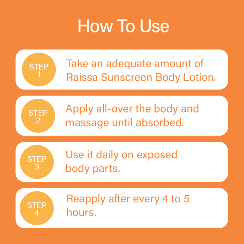 Raissa SPF 50 Sunscreen Body Lotion - No Silicones, No Oxybenzone view 5