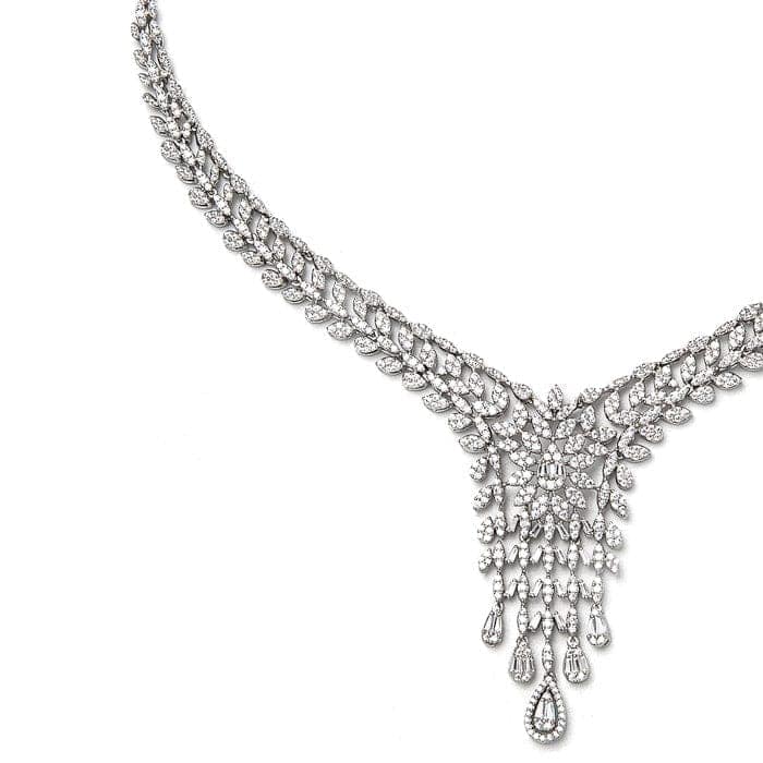 Silver Scarlett Necklace Set view 6