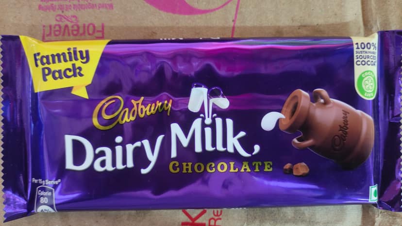 Cadbury dairy milk chocolate