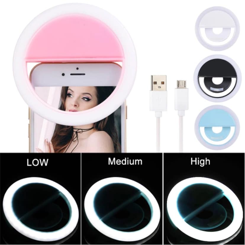 Selfie Ring Light – Portable LED for Flawless Photos & Videos view 3