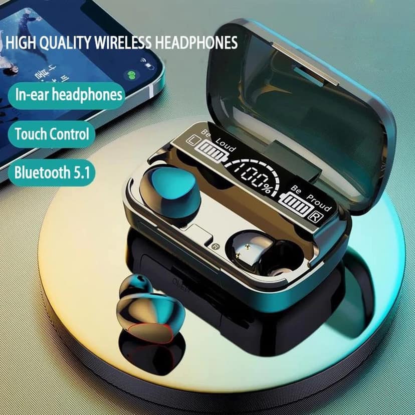 NEW BLUETOOTH EARBURD HIFI SOUND Bluetooth 5.1 Earbuds - Intelligent Noise Reduction view 6