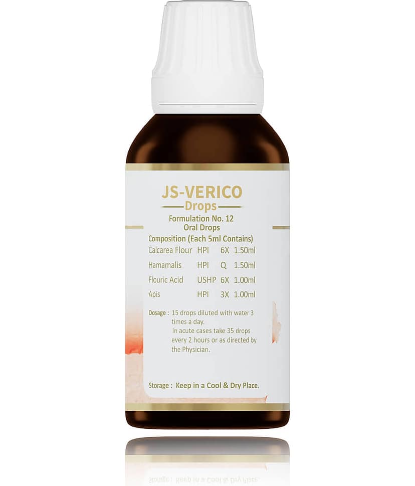 Jeena Sikho JS-Verico Drop | Drops For Varicose Vein And Spider Veins, 30ml view 2