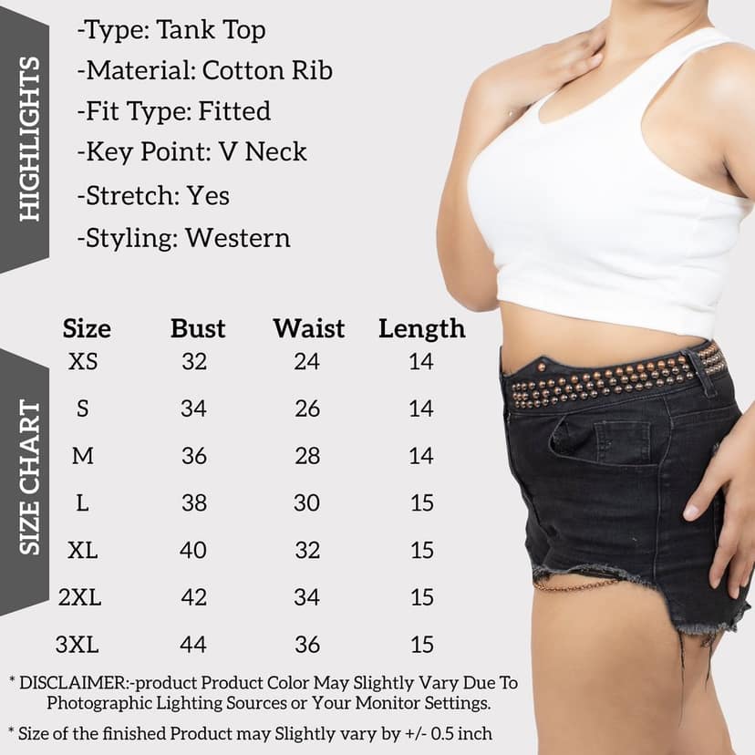 White Soft and Stretchy Cotton Knit Rib Fitted V Neck Fitted Casual and Sports Crop Top view 4