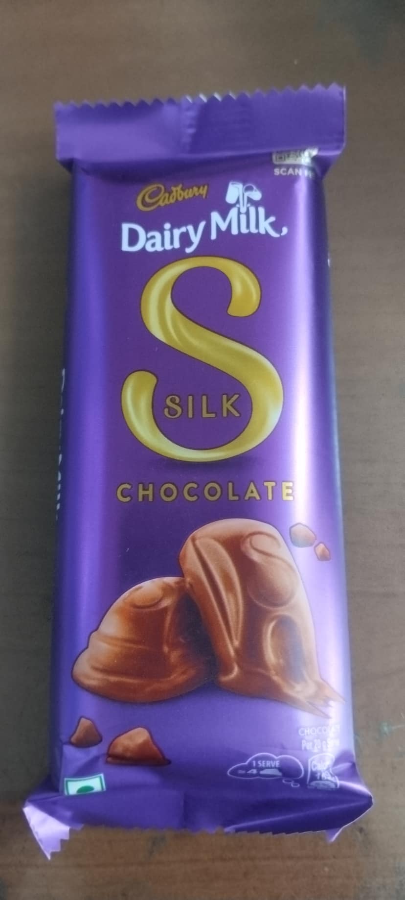 Cadbury Dairy milk, silk chocolate