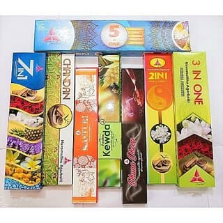 Navamallika Agarbatti Navamallika Sampoorna Puja Multi Fragnannce (25, Set Of 12)