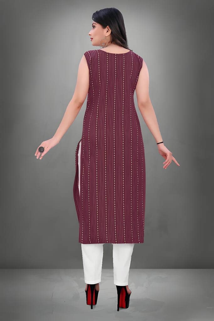 Women’s Ethnic Designer Kurti | Unique Pattern and Elegant Finish | Stylish Outfit for Casual Gatherings view 5
