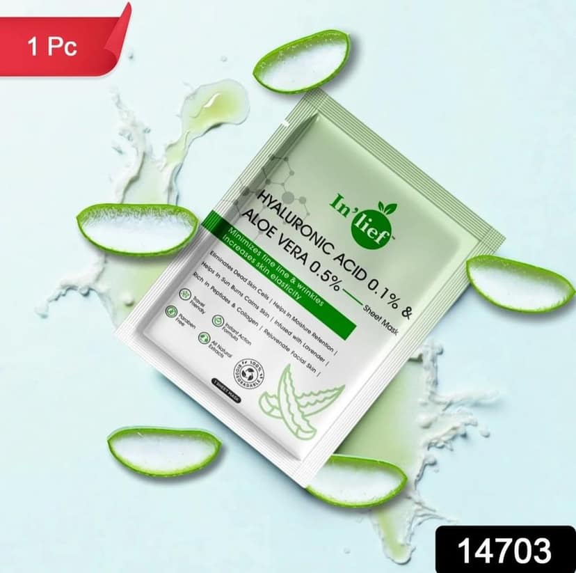 DHRUVINSRI Salicylic Acid 1% Clarifying & Pore-Refining Facial Sheet Mask – Acne Control, Skin Tone Balancing & Firmness Boosting Mask with Blueberry Extract - 1Pcs view 6
