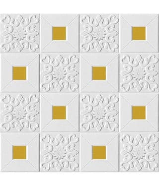 HINGOL Abstract 3D Wallpaper ( 70 X 77 ) cm ( Pack of 1 )