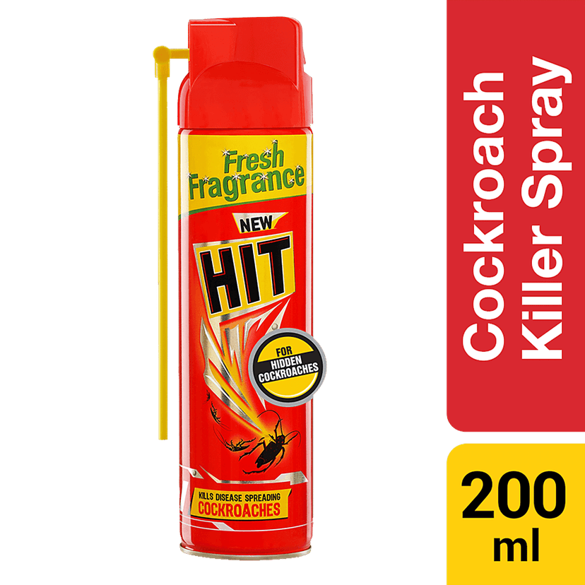 Hit Cockroach Killer Spray, 200 Ml