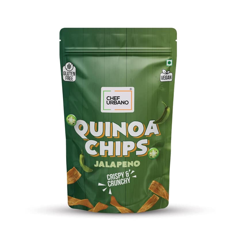 Chef Urbano Combo Chips Quinoa Jalapeno Pouch 85 Gms Pack Of 3 view 5