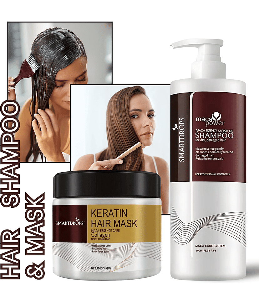 Anti Dandruff Hair Mask And Shapmoo | Hair Care Combo Use For Me n And Women