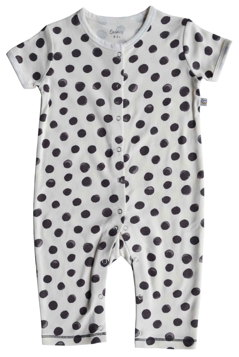 Baby's Full Romper/Sleeper,Color-White