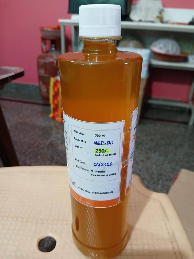 Nisarga Pineapple Squash (Bottle) view 2