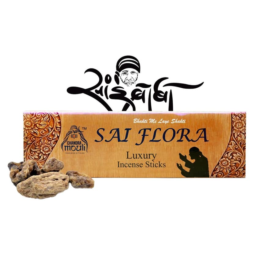 Tribes India Sai Flora Premium Incense Stick - Agarbatti For Puja, Meditation & Festival | 30 Sticks