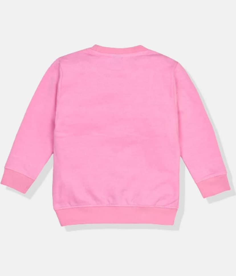 Mustmom Cute Winter Unique Printed Comfortable Sweatshirt for Baby Girls view 2