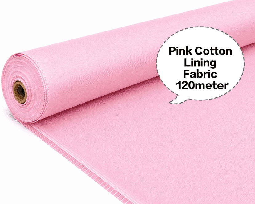 Pink Cotton Lining Fabric (Chhota Panna), Pink Cotton Lining Fibre (Chhota Panna), Pink Lining Cloth (Chhota Panna), Soft Pink Cotton Lining (Chhota Panna), Pink Garment Lining Fabric (Chhota Panna)