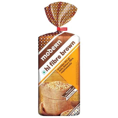 Modern Hi Fiber Brown Bread, 400 gm