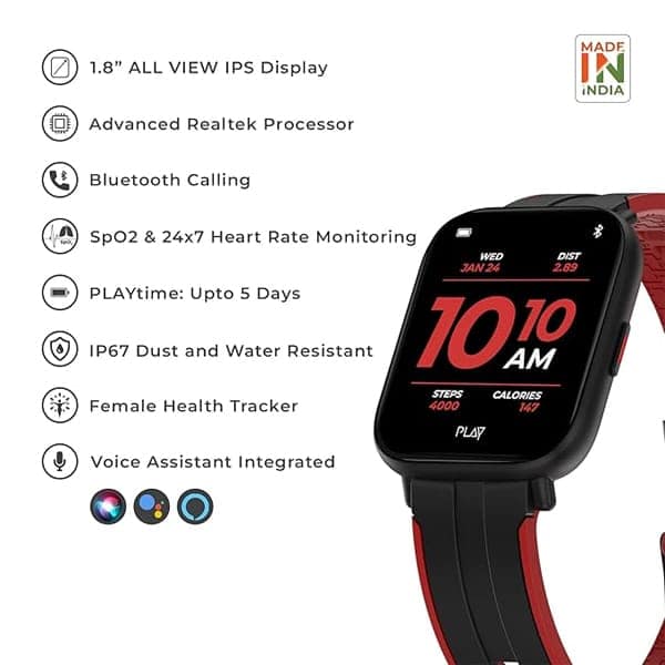 PLAYFIT XLPRO Bluetooth Calling Smartwatch view 5